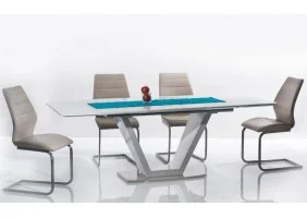 Обеденый стол Morano 90х160(220) Серый MORANOB160