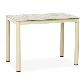 Стол обеденный Damar 80x60 Кремовый DAMARK80