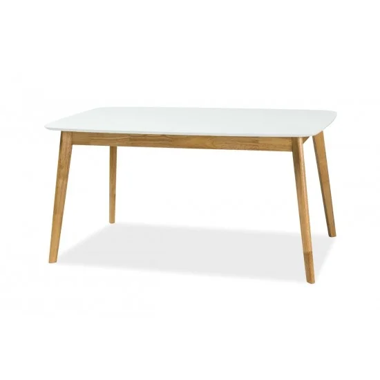 Стол обеденный раскладной Felicio II 150(190)X90 Белый / Дуб FELICIOIIBD 3