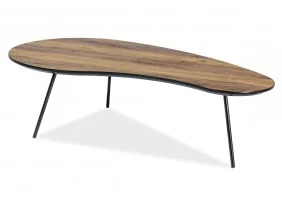 Журнальный стол Envo A Орех / Черный 122х67х35 ENVOA