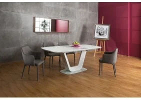 Комплект стол обеденный Armani + стулья Ricardo Бежевый 6 шт.