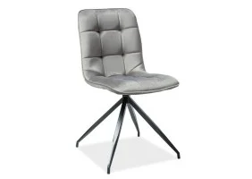 Стул Texo Velvet Серый / Черный TEXOVCSZ14