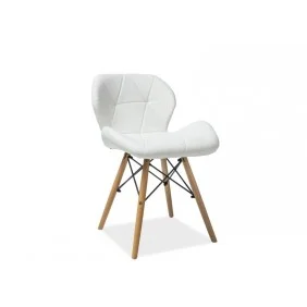 Стул Matias Белый / Бук MATIASBUB