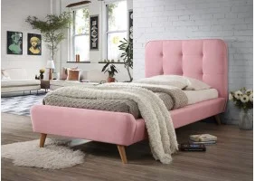 Односпальная кровать Tiffany 90X200 Розовый TIFFANY90R