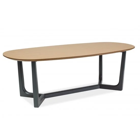 Журнальный стол Dossier A Дуб / Графит DOSSIERADGR 1