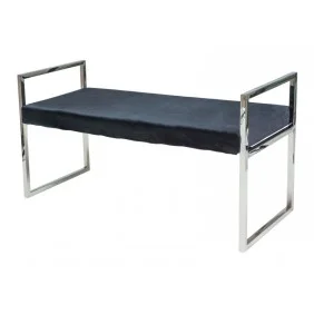 Банкетка Hermes Черный / Серебряный HERMESSCA