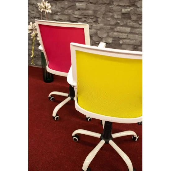 Компьютерное кресло поворотное Q-248 Розовый OBRQ248RC 11