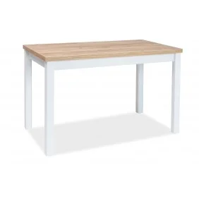 Стол обеденный Adam 60x100 Дуб Ланцелот / Белый ADAMDLB100