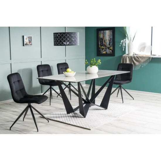 Стіл обідній Aston II Ceramic 180x90 ASTONIITB180 1