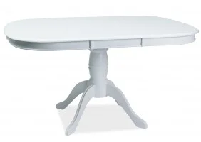 Стол обеденный раскладной Florencja 106х106 (140) Белый FLORENCJAB106