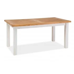 Стол обеденный раскладной Poprad II 140х80 Коричневый Медовый / Сосна Патина POPRADBM140