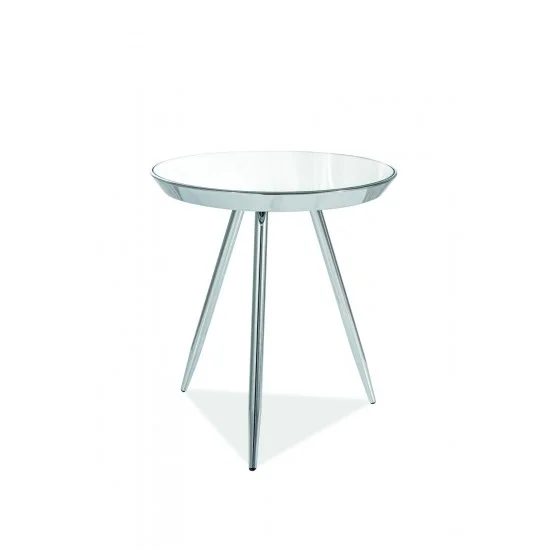 Журнальний стіл Bora C 41х41 Дзеркало / Хром BORACLUCH 1