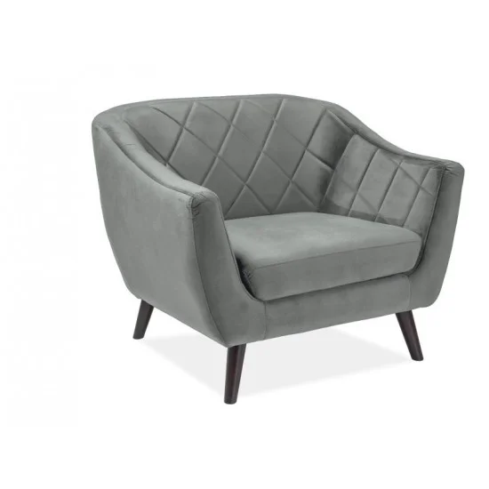 Крісло Molly Velvet 1 Сірий MOLLY1V14SZ 1