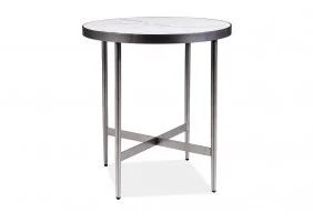 Журнальный столик Dolores C 50 Эффект Мармура / Серый DOLORESCBSZ