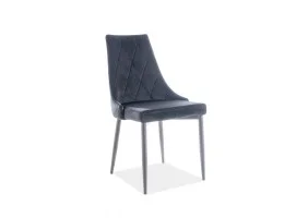 Стул Trix B Velvet Черный TRIXBVCC