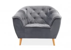 Крісло Galaxy 1 Velvet Сірий GALAXY1V14BU