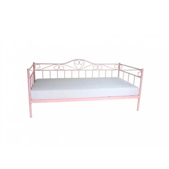 Односпальная кровать Birma 90X200 Розовый BIRMA90R 1