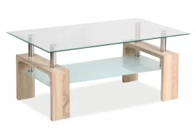 Журнальний стіл Lisa Basic II Дуб Сонома LISABASIC2TDS