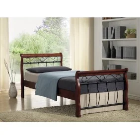 Односпальная кровать Venecja 90X200 Черешня античная VENECJA1AC