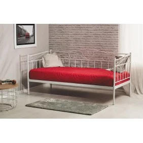 Односпальная кровать Birma 90X200 Белый BIRMAB