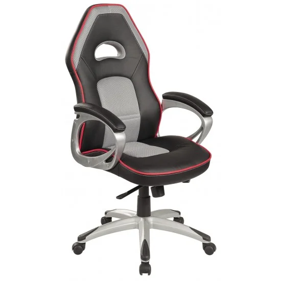 Геймерское компьютерное кресло поворотное Q-055 Черный OBRQ055 1