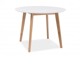 Стол обеденный Mosso II 75х100х100 Белый MOSSOIIBD100