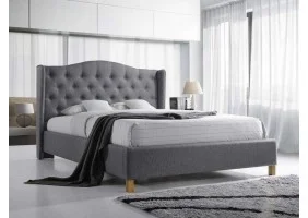 Двуспальная кровать Aspen 160X200 Серый ASPEN160SZD