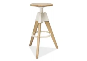 Стул Bodo Белый / Дуб беленый BODODB