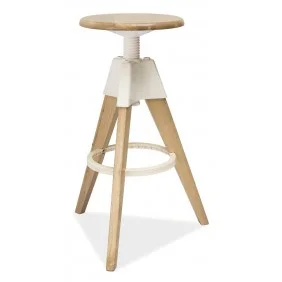 Стул Bodo Белый / Дуб беленый BODODB