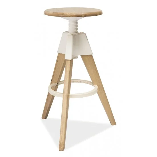 Стул Bodo Белый / Дуб беленый BODODB 1