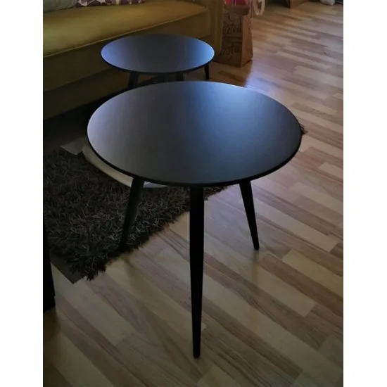 Журнальный стол Cleo Черный комплект CLEOSCZ 6