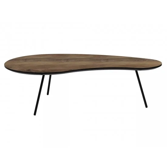 Журнальный стол Envo A Орех / Черный 122х67х35 ENVOA 3