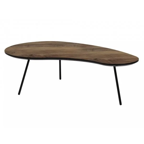 Журнальный стол Envo A Орех / Черный 122х67х35 ENVOA 4