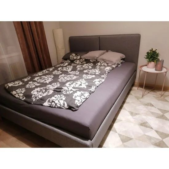Двуспальная кровать Acoma 160X200 Серый ACOMA160SZD 4