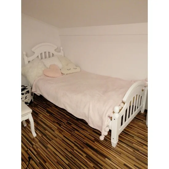 Односпальная кровать Lizbona 90X200 Белый LIZBONA90 2