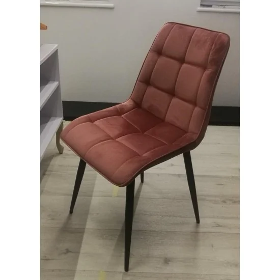 Стул Chic Velvet Античная Роза / Черный CHICVCRA52 2