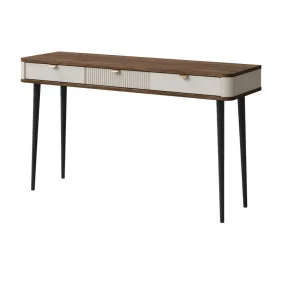 Туалетный столик MARLY REG 15 130х82х40 кашемир / орех