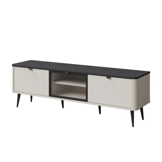 Тумба під телевізор MARLY REG 12 160х52х40 кашемір / сірий 1