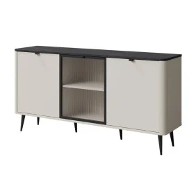 Комод MARLY REG 7 160х82х40 кашемир / серый