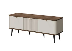 Тумба під телевізор MARLY REG 14 130х52х40 кашемір / горіх