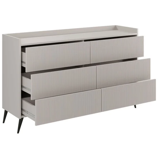 Комод ADEMO REG 3 150х92х41 орех / орех 3