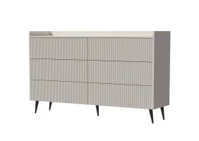 Комод ADEMO REG 3 150х92х41 кашемир / кашемир