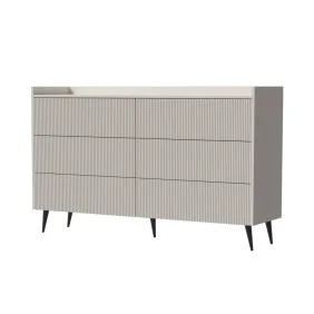 Комод ADEMO REG 3 150х92х41 кашемир / кашемир