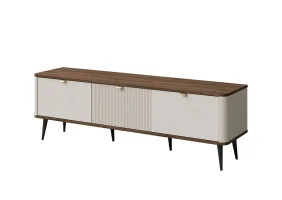Тумба під телевізор MARLY REG 13 160х52х40 кашемір / горіх