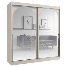 Шкаф-купе MODIN 200 200х215х65 кашемир / черный