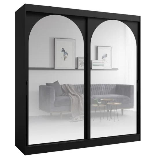 Шкаф-купе MODIN 200 200х215х65 черный / черный 1