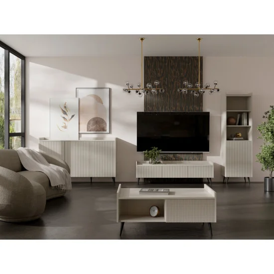 Комод ADEMO REG 2 150х92х41 кашемир / кашемир 5