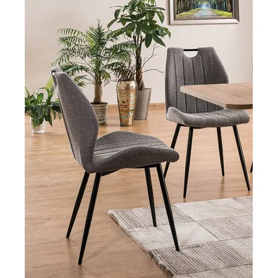 Стілець Arco Сірий / Чорний ARCOCSZ 4