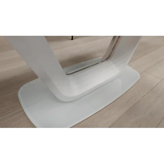 Стол обеденный раскладной Armani 160(220)X90 Белый ARMANIBB 2