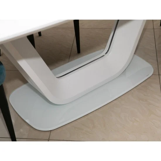 Стол обеденный раскладной Armani 160(220)X90 Белый ARMANIBB 11